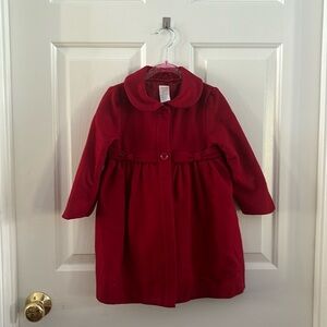 Gymboree Swing Peacoat Fully Lined 2T-3T